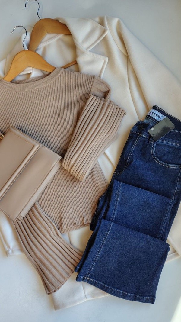 Producto - SWEATER MANGA OXFORD