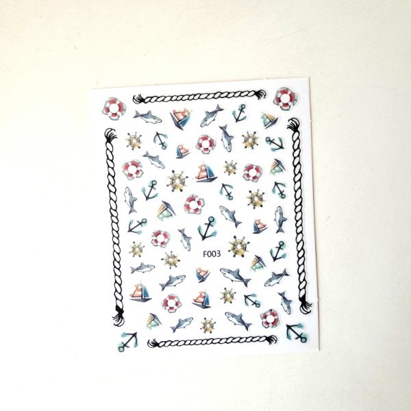 Producto - Plancha de stickers mini - Sailing away