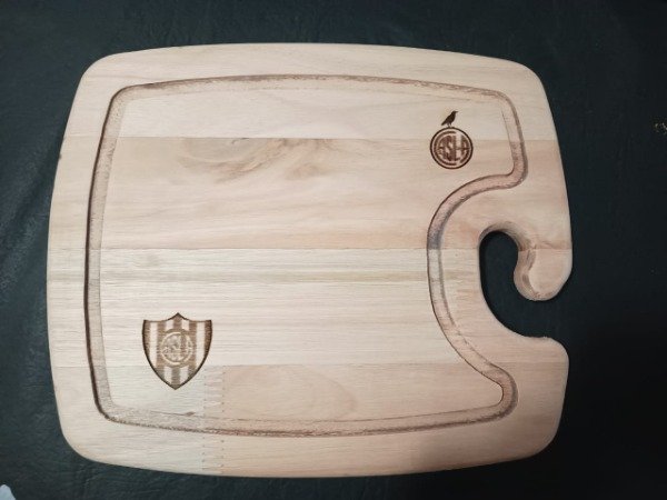 Producto - Tabla de Madera Eucalipto - Futbol - San Lorenzo