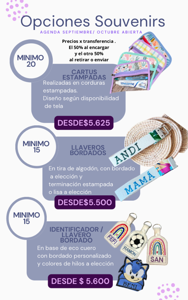 Producto - Souvenirs personalizados