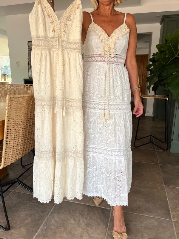 Producto - Vestido largo caracoles