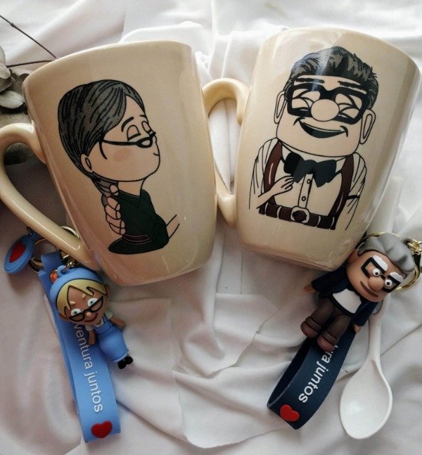 Producto - TAZAS PAREJA ABUELOS UP
