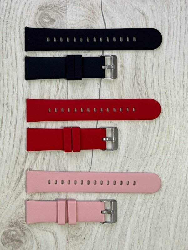 Producto - CORREA MALLA DE SILICONA CON PERNO PARA SMARTWATCH DE 22MM