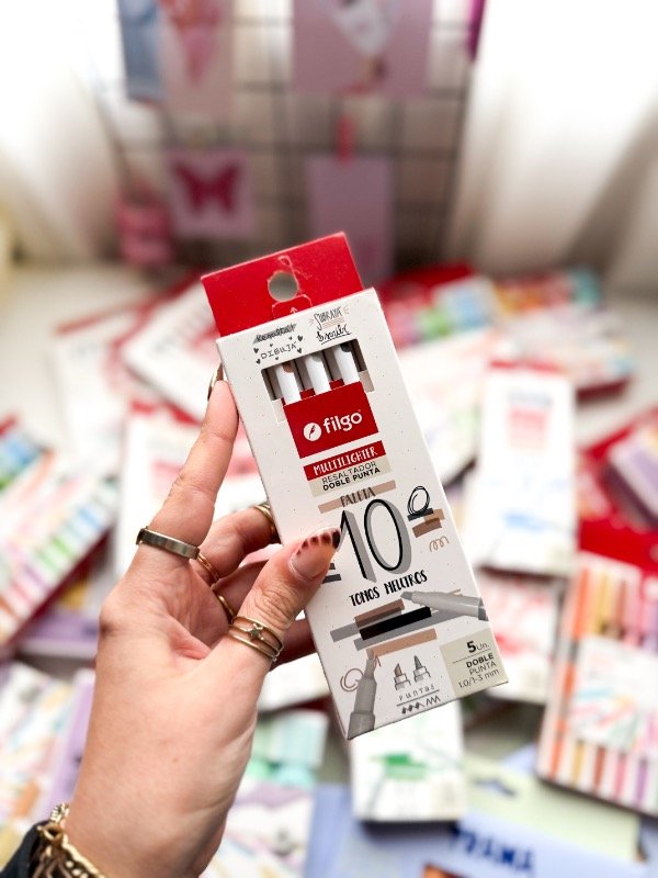 Producto - Resaltadores Filgo Multilighter X5 TONO 10 NEUTROS