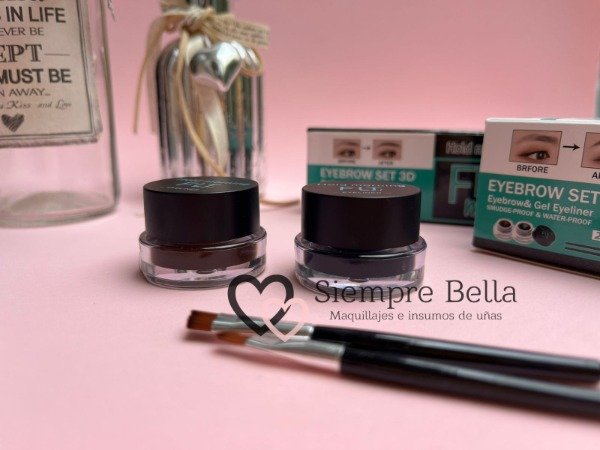 Producto - Delineador en gel doble Fitme