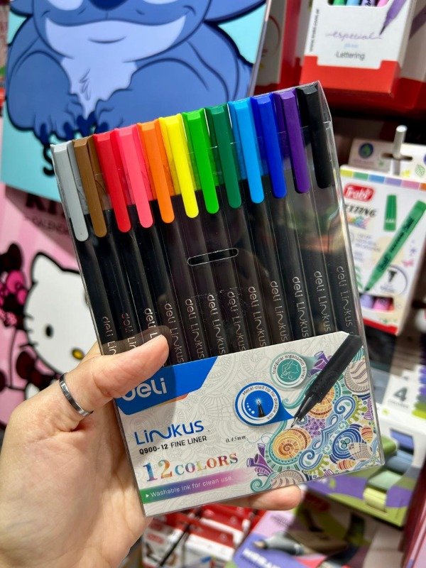 Producto - Microfibra Deli Linkus x 12 Colores