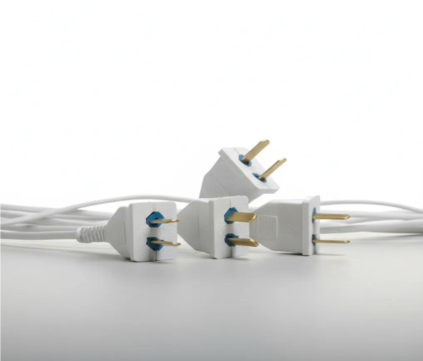 Producto - Cable Armado Con Ficha Macho Enchufe 2 Mts Nacional X 10