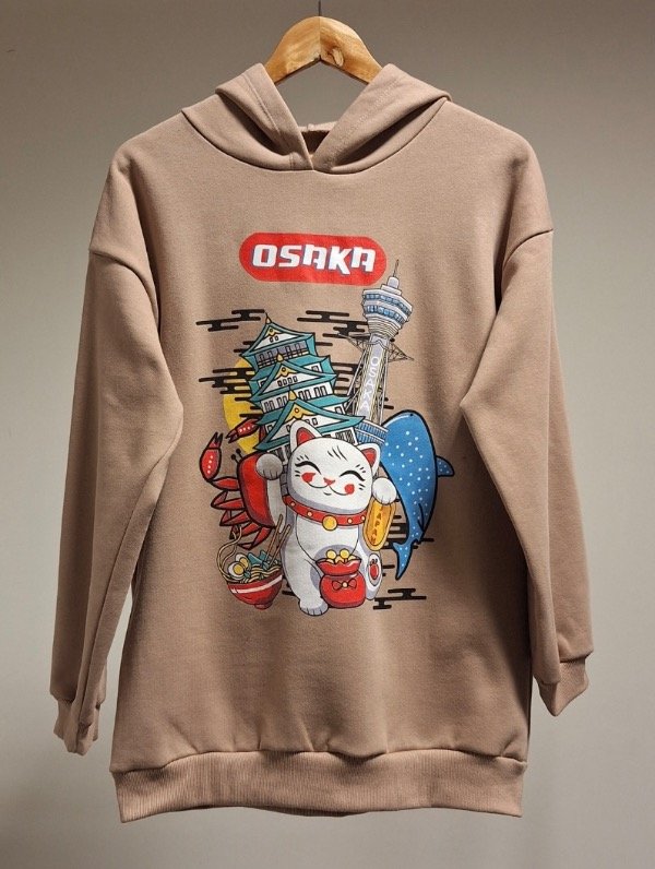 Producto - MAXI BUZO OSAKA BEIGE