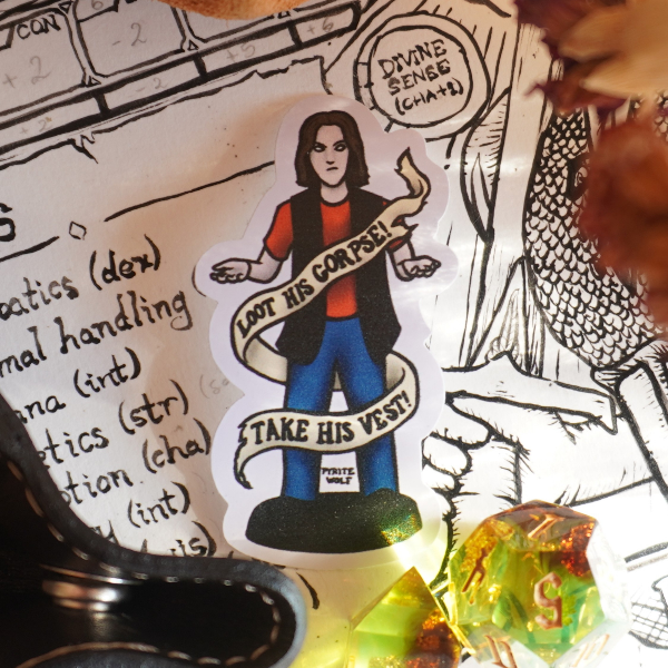 Producto - Sticker Matt Mercer
