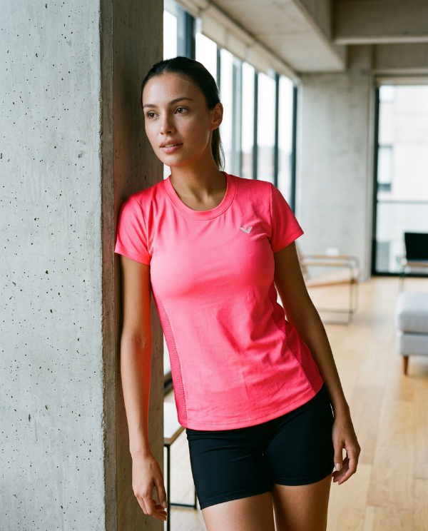 Producto - REMERA NINA ROSA FLÚOR - 2