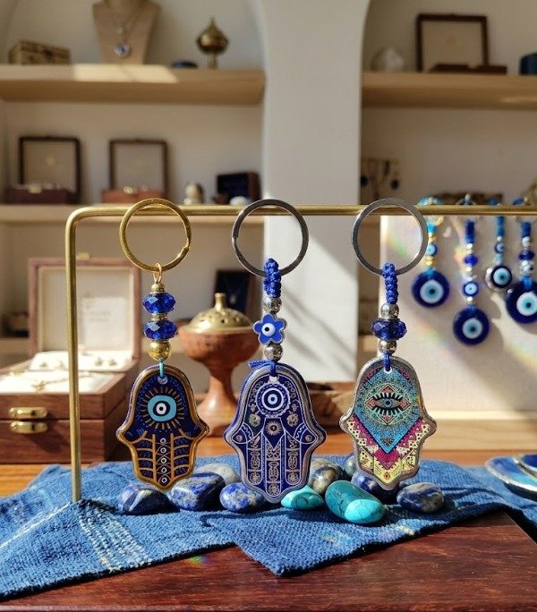 Producto - LLAVEROS MANO HAMSA