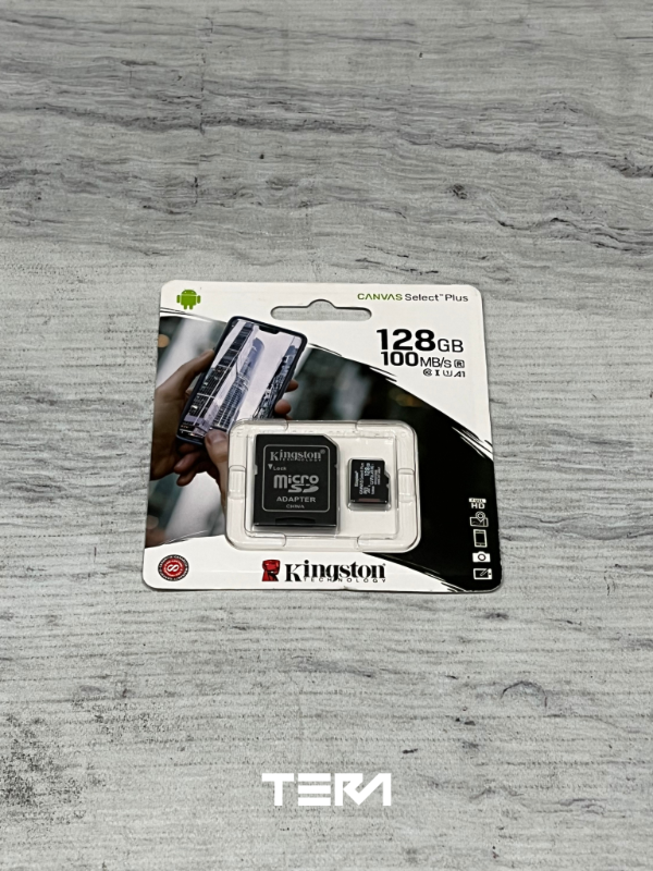 Producto - Memoria Kingston Canvas Select Plus 128GB