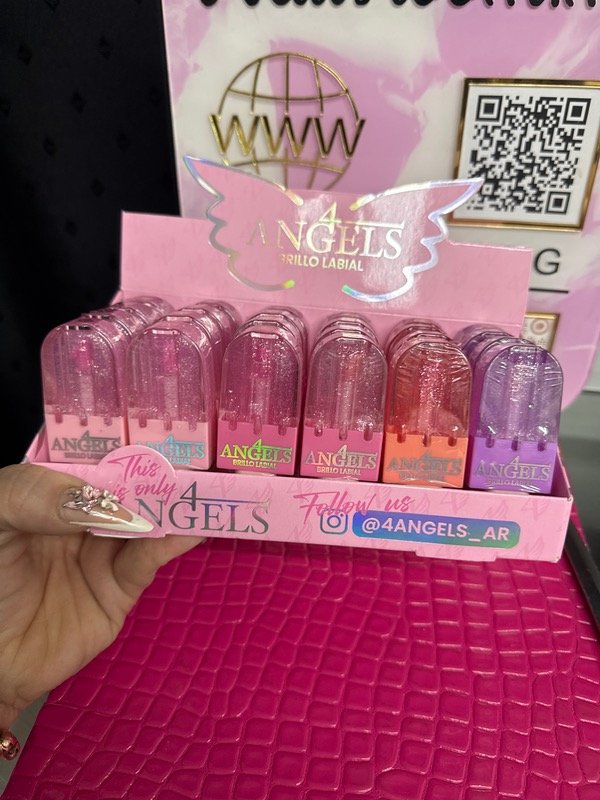 Producto - Gloss con brillitos angels surtidos sin eleccion