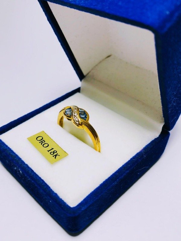 Producto - ANILLO ORO 18K - MOANA