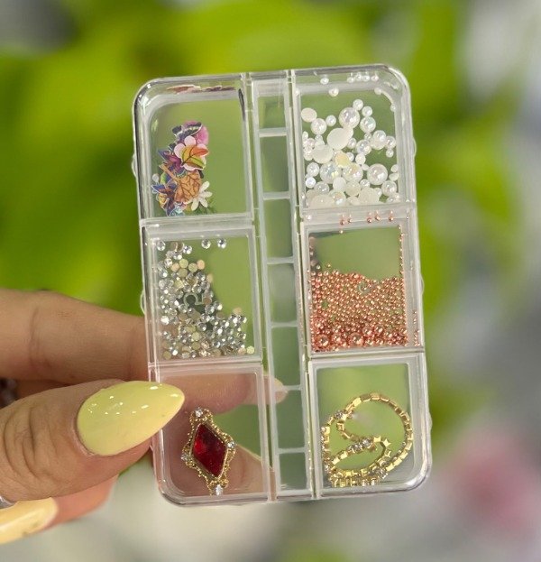 Producto - Deco x 6 CON PIEDRAS DE COLORES TENDENCIA - 4