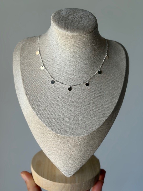 Producto - Choker circulitos 35+5 cm