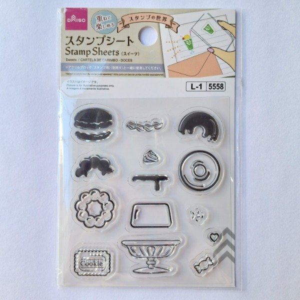 Producto - Set de sellos siliconados Combinables SWEETS 1