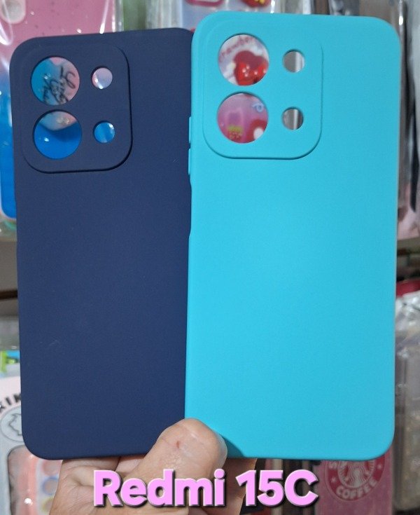 Producto - Fundas silicona con felpa en su interior. Redmi 15C
