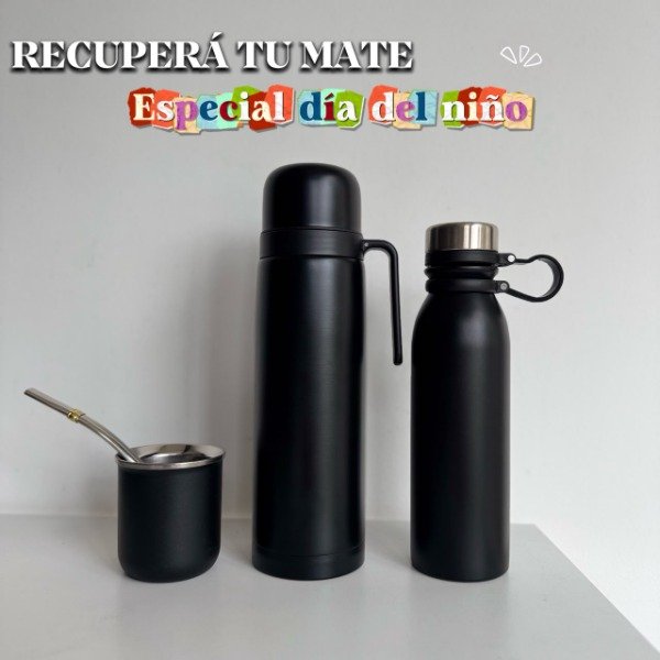 Producto - Mate, termo y botella - Grabado de regalo - 0