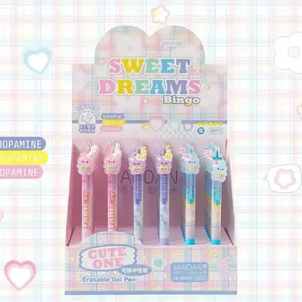Producto - Bolígrafo borrable tinta azul ositos - 2