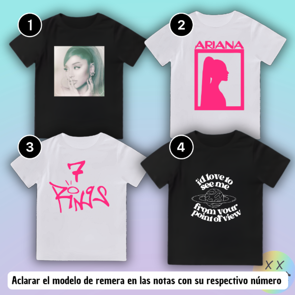 Producto - Baby Tee Ariana Grande #1