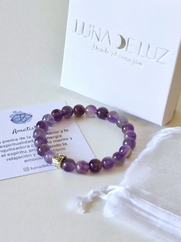 Producto - Pulsera Aurora / Amatista, Serenidad - 3