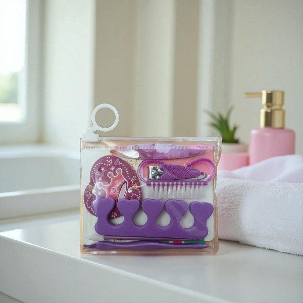 Producto - Set De Manicure y Pedicure Color Morado