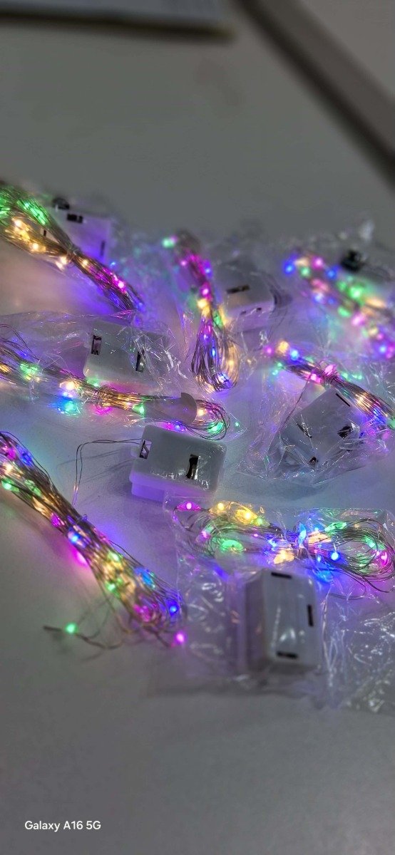 Producto - Guirnalda Alambre de colores a pila, de 3 metros