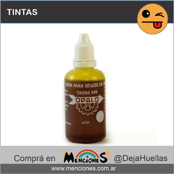 Producto - Tinta para Sellos, AMARILLO, 60cc, Ópalo 999