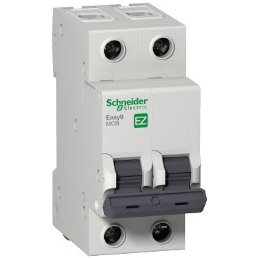 Producto - Interruptor Termomagnético Easy 9 2P 50A 4-5 kA Curva C