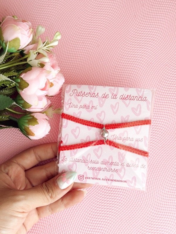 Producto - Pulseras Imán Clásico Rojas