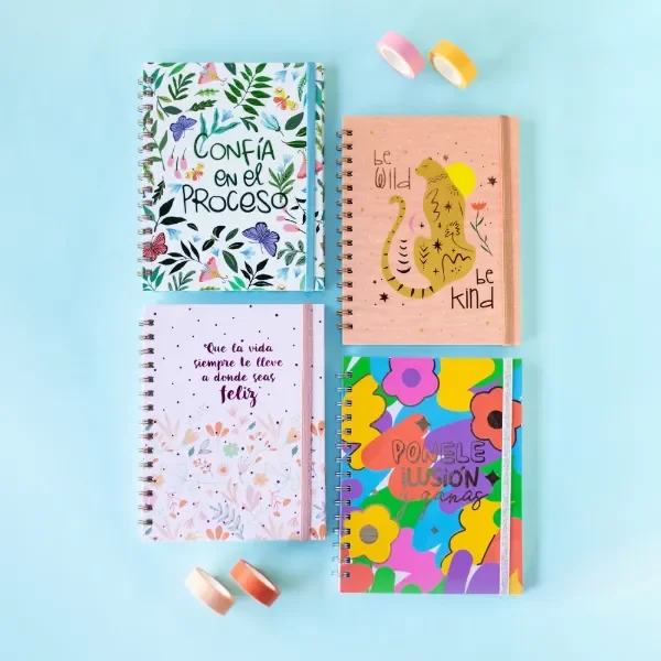 Producto - Cuaderno A5 tapa dura Oink