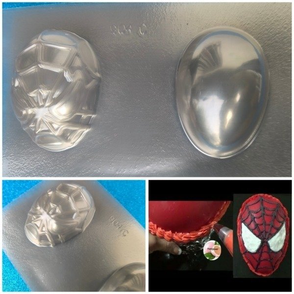 Producto - Placa de acetato huevo spiderman hombre araña