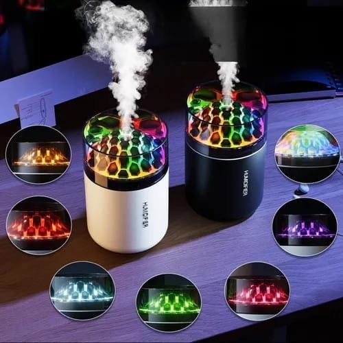 Producto - Humidificador Volcán con Luces LED