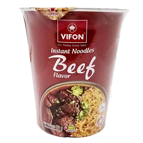 Producto - Ramen Fideos Instantaneos Vifon Beef Flavour 60g