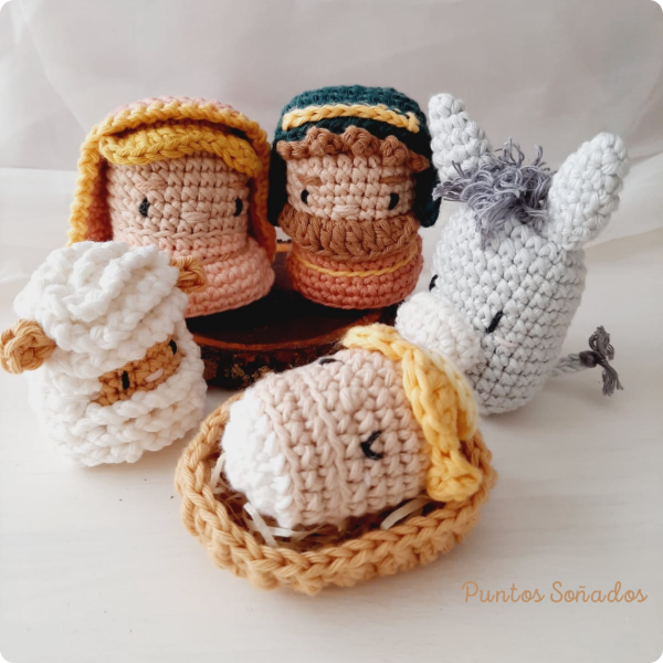 Producto - Pesebre tejido al crochet