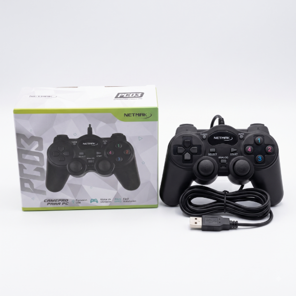 Producto - Gamepad Netmak Usb NM-PC03