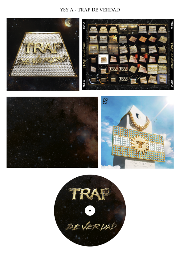 Producto - YSY A "TRAP DE VERDAD" CD Custom