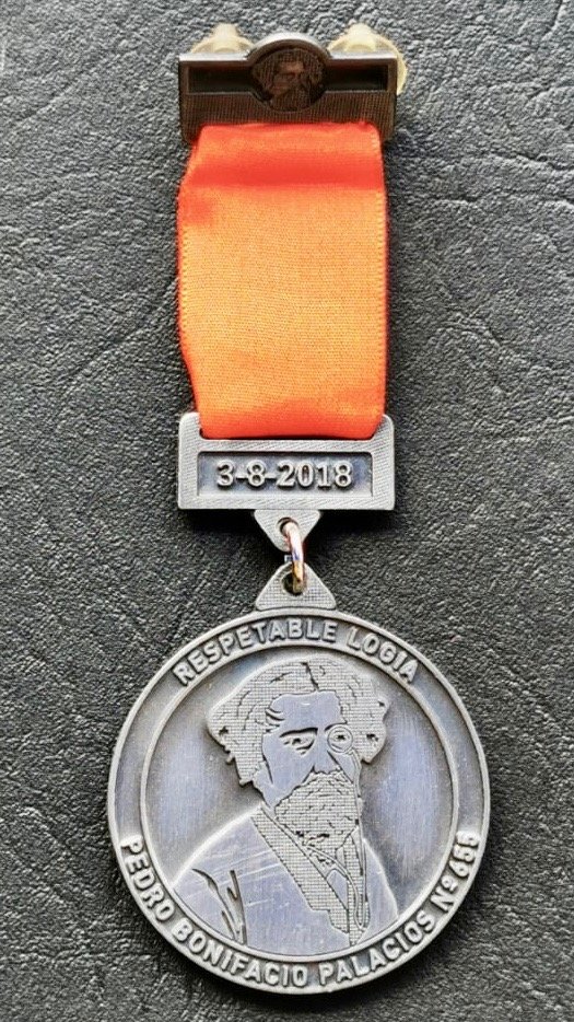 Producto - Medalla de la Respetable Logia Pedro Bonifacio Palacios 655 - 1