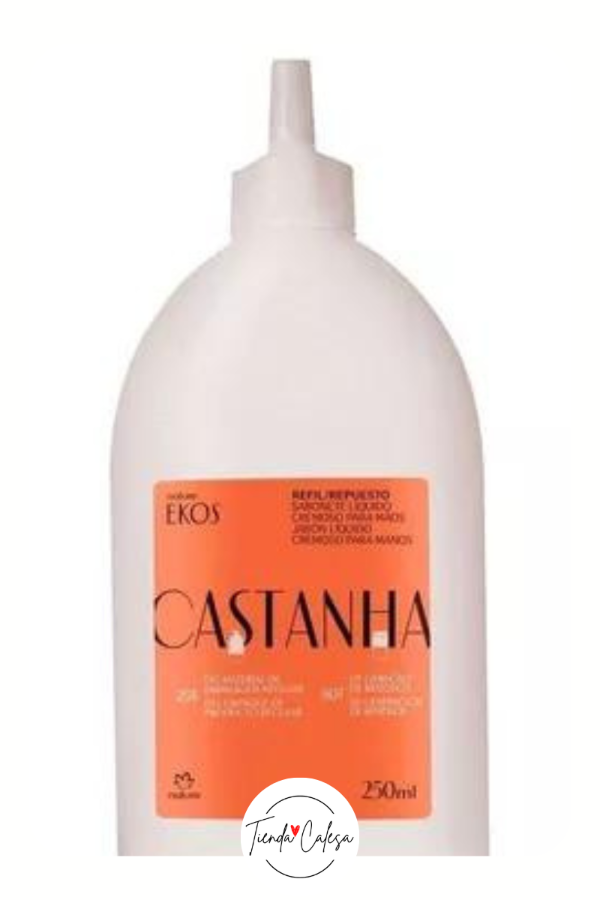 Producto - Ekos - Jabón líquido cremoso para manos - Castaña (repuesto)