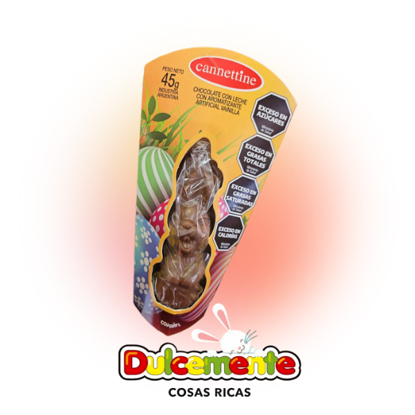 Producto - CONEJO CHOCOLATE CONNETTINE 45g.