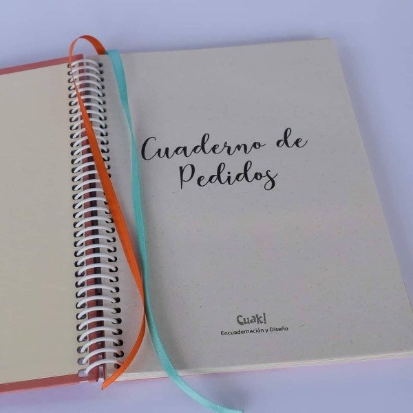 Producto - Cuaderno de pedidos