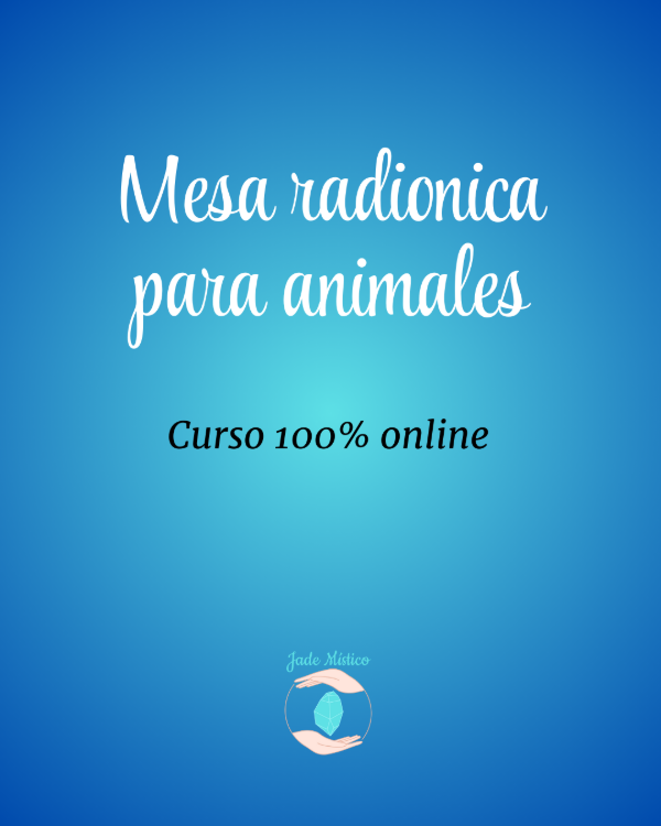 Producto - Curso Mesa Radiónica de Animales