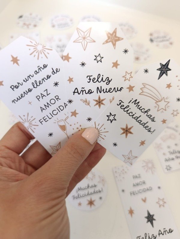 Producto - KIT IMPRIMIBLE FELICES FIESTAS 2025 (navideños)