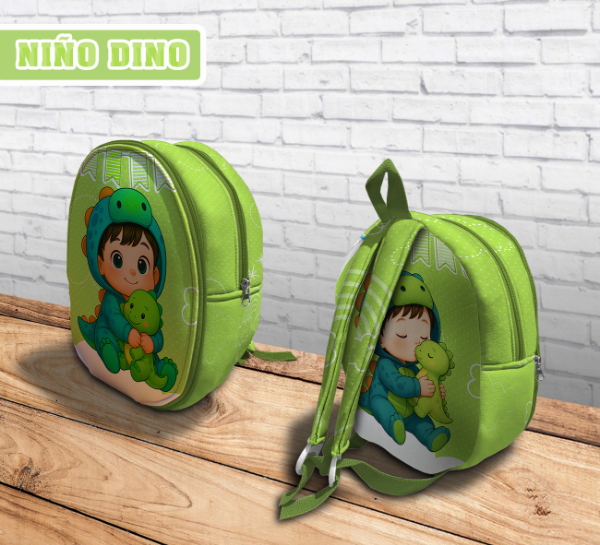Producto - MOCHILA INFANTIL NIÑO DINO