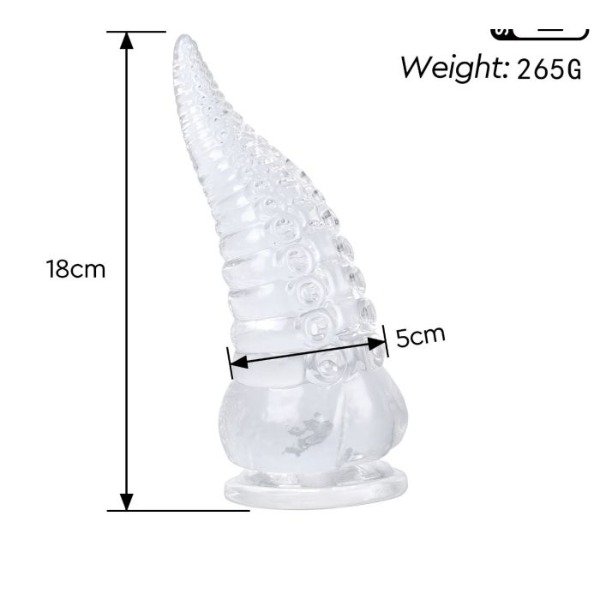 Producto - Dildo transparente Cristal 3 - 2