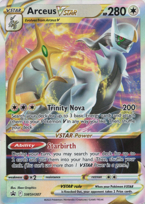 Producto - Arceus VSTAR - SWSH307 - Sword and Shield Promo
