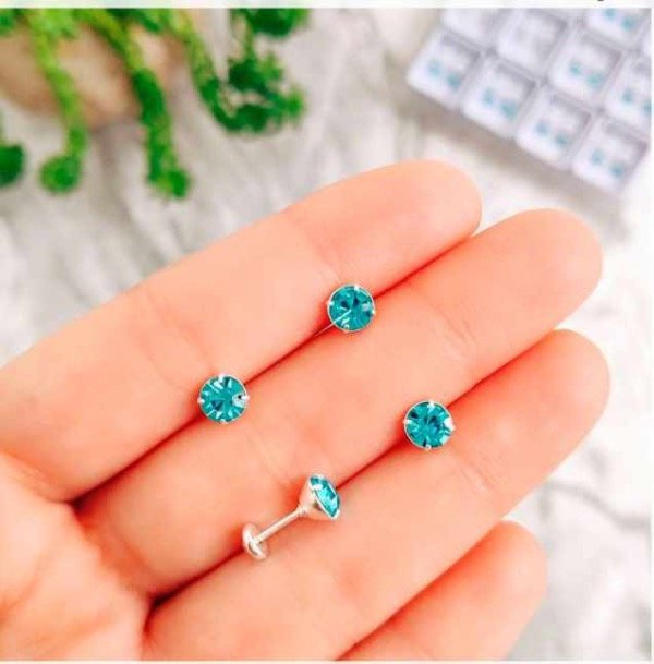 Producto - Aritos turquesa