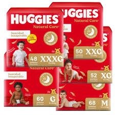 Producto - HUGGIES NATURAL CARE PACK MENSUAL