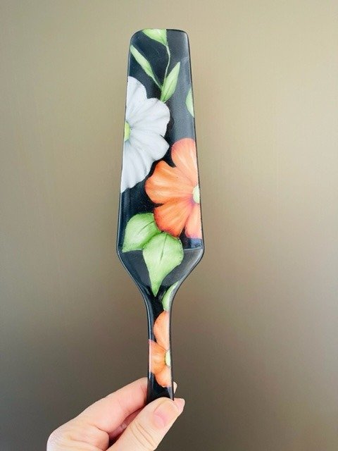 Producto - PALA BLACK AND FLOWERS